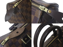 Load image into Gallery viewer, 極美品 LOUIS VUITTON ルイヴィトン ハンドバッグ スピーディ25 ダミエキャンバス ブラウン N41532 中古 60607