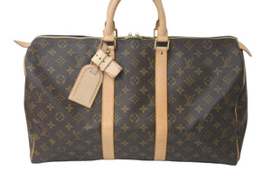 LOUIS VUITTON ルイヴィトン ボストンバッグ キーポル45 モノグラムキャンバス M41428 美品 中古 60613