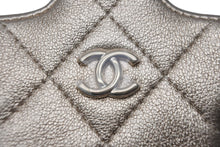 Load image into Gallery viewer, 新品同様品 CHANEL シャネル スターコインケース マトラッセ ラムスキン ココマーク 星型 バッグチャーム ゴールド 中古 60627