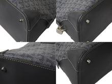 Load image into Gallery viewer, GOYARD ゴヤール ハンドバッグ サックヴァンドームMM ヘリンボーン柄 M206926 PVC レザー グレー 美品 中古 60645