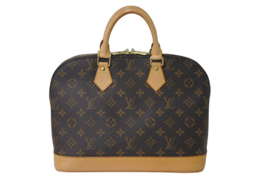 LOUIS VUITTON ルイヴィトン ハンドバッグ 廃番 アルマPM M51130 モノグラム ブラウン 美品 中古 60646