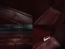 Load image into Gallery viewer, CHANEL シャネル チェーンショルダーバッグ ミニマトラッセ 20cm 1番台 ラムスキン ブラック ゴールド金具 美品 中古 60657