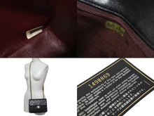 Load image into Gallery viewer, CHANEL シャネル チェーンショルダーバッグ ミニマトラッセ 20cm 1番台 ラムスキン ブラック ゴールド金具 美品 中古 60657