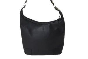 GUCCI グッチ ショルダーバッグ ジャッキー レザー ブラック ゴールド金具 イタリア製 美品 中古 60671