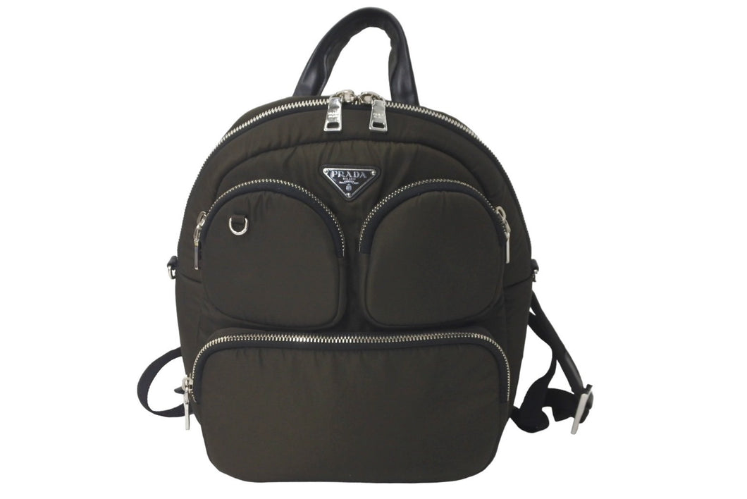 極美品 PRADA プラダ リュック バックパック TESSUTO ナイロン 