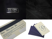 画像をギャラリービューアに読み込む, 極美品 PRADA プラダ ホーボー ハンドバッグ ショルダーバッグ 鞄手持ち トライアングルロゴ ナイロン ブラック ワン 中古 60678 