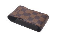 Load image into Gallery viewer, 極美品 LOUIS VUITTON ルイヴィトン ダミエ エテュイ シガレットケース ポーチ 小物入れ PVC ブラウン 中古 60686