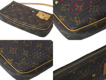 Load image into Gallery viewer, 極美品 LOUIS VUITTON ルイヴィトン アクセサリーポーチ モノグラムペルフォ ポシェットアクセソワール M95183 ブラウン 中古 60697