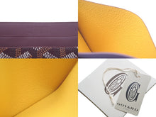 Load image into Gallery viewer, 新品未使用品 GOYARD ゴヤール カードケース サンシュルピス カードケース ヘリンボーン柄 バーガンディ 中古 60699