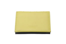 Load image into Gallery viewer, 新品未使用 BOTTEGAVENETA ボッテガヴェネタ カードケース カードホルダー バイカラー イエロー ブラック 605720 中古 60700