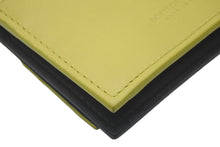 Load image into Gallery viewer, 新品未使用 BOTTEGAVENETA ボッテガヴェネタ カードケース カードホルダー バイカラー イエロー ブラック 605720 中古 60700
