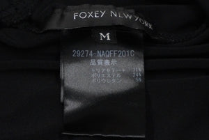FOXEY NEW YORK フォクシー ニューヨーク その他ボトムス レギンス ブラック ポリエステル M 29274-NAQFF201C 美品 中古 60732