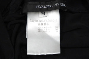 FOXEY NEW YORK フォクシー ニューヨーク その他ボトムス レギンス ブラック ポリエステル M 23210-NSQFA201C-3 美品 中古 60734