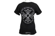 Load image into Gallery viewer, CHROME HEARTS クロムハーツ 半袖Ｔシャツ CHプラス プリント サイズM ブラック ホワイト コットン 良品 中古 60741