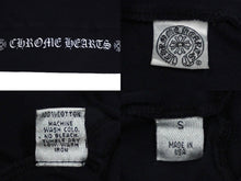 Load image into Gallery viewer, CHROME HEARTS クロムハーツ ダガージップアップ カットソー フローラルプリント ネイビー コットン サイズS 美品 中古 60743
