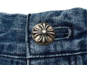 CHROME HEARTS クロムハーツ ショートパンツ Denim Carpenter Shorts デニムカーペンターショーツ サイズ36 美品 中古 60744