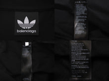 Load image into Gallery viewer, 極美品 BALENCIAGA バレンシアガ 長袖Ｔシャツ 23SS ロゴ スリーライン アディダスコラボ サイズ4 728789 TNVA6 8482 中古 60753