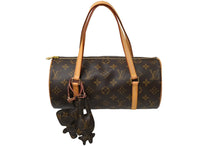 Load image into Gallery viewer, 新品同様 LOUIS VUITTON ルイヴィトン COMME des GARCONS ギャルソン ハンドバッグ パピヨン26 M40266 モノグラム 中古 60761