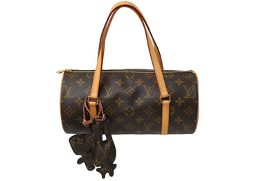新品同様 LOUIS VUITTON ルイヴィトン COMME des GARCONS ギャルソン ハンドバッグ パピヨン26 M40266 モノグラム 中古 60761