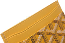 Load image into Gallery viewer, 極美品 GOYARD ゴヤール サン シュルピス カードケース ヘリンボーン ゴヤールディンキャンバス ヴォーゼルカーフスキン 中古 60763
