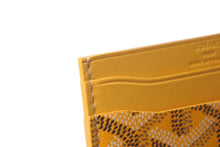Load image into Gallery viewer, 極美品 GOYARD ゴヤール サン シュルピス カードケース ヘリンボーン ゴヤールディンキャンバス ヴォーゼルカーフスキン 中古 60763