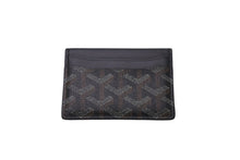 Load image into Gallery viewer, 極美品 GOYARD ゴヤール カードケース サン・シュルピス ブラック ゴヤールディンキャンバス 中古 60764