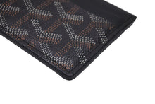 Load image into Gallery viewer, 極美品 GOYARD ゴヤール カードケース サン・シュルピス ブラック ゴヤールディンキャンバス 中古 60764