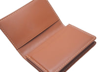 Load image into Gallery viewer, GOYARD ゴヤール マルゼルブ カードケース ヘリンボーン柄 ゴヤールディンキャンバス ヴォーゼルカーフスキン 美品 中古 60765