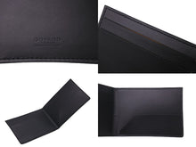 Load image into Gallery viewer, 新品同様品 GOYARD ゴヤール 二つ折りカードケース ヴィクトワール ヘリンボーン柄 ブラック ブラウン 中古 60768