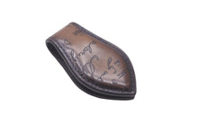 画像をギャラリービューアに読み込む, 極美品 Berluti ベルルッティ レザー マネークリップ ブラウン ロゴ 小物 財布 ウォレット 中古 60783