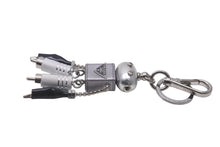 画像をギャラリービューアに読み込む, 同じく PRADA プラダ キーホルダー キーチャーム サフィアーノレザー ロボットキーリング トリック シルバー 1TR101 中古 60784 