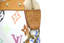 Load image into Gallery viewer, LOUIS VUITTON ルイヴィトン 村上隆 ホワイト ポシェットアクセソワール マルチカラー M92649 美品 中古 60813