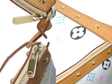 Load image into Gallery viewer, LOUIS VUITTON ルイヴィトン 村上隆 ホワイト ポシェットアクセソワール マルチカラー M92649 美品 中古 60813