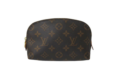 LOUIS VUITTON ルイヴィトン ポーチ ポシェット・コスメティック PM モノグラムキャンバス M47515 ゴールド金具 美品 中古 60831
