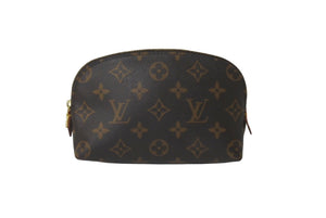 LOUIS VUITTON ルイヴィトン ポーチ ポシェット・コスメティック PM モノグラムキャンバス M47515 ゴールド金具 美品 中古 60831
