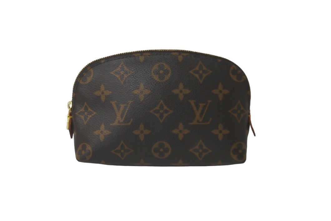 LOUIS VUITTON ルイヴィトン ポーチ ポシェット・コスメティック PM モノグラムキャンバス M47515 ゴールド金具 美品 中古 60831