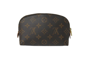 LOUIS VUITTON ルイヴィトン ポーチ ポシェット・コスメティック PM モノグラムキャンバス M47515 ゴールド金具 美品 中古 60831