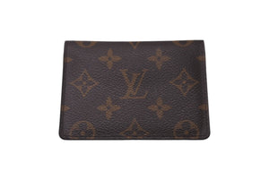 LOUIS VUITTON ルイ ヴィトン カードケース パスケース ポルトクレ ヴェルティカル M60533 モノグラム ブラウン 美品 中古 60839
