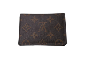 LOUIS VUITTON ルイ ヴィトン カードケース パスケース ポルトクレ ヴェルティカル M60533 モノグラム ブラウン 美品 中古 60839