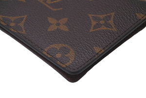 LOUIS VUITTON ルイ ヴィトン カードケース パスケース ポルトクレ ヴェルティカル M60533 モノグラム ブラウン 美品 中古 60839