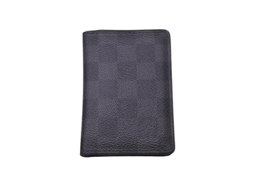 LOUIS VUITTON ルイ ヴィトン カードケース オーガナイザー ドゥ ポッシュ N63143 ダミエグラフィット ブラック 美品 中古 60841