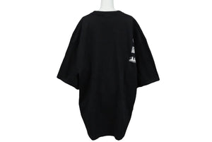 Kanye West カニエウェスト 2003 IS FOR THE KIDS半袖Ｔシャツ FTKボディ ブラック イエロー サイズXL 美品 中古 60858