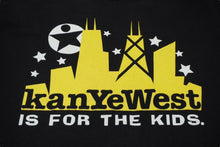 Load image into Gallery viewer, Kanye West カニエウェスト 2003 IS FOR THE KIDS半袖Ｔシャツ FTKボディ ブラック イエロー サイズXL 美品 中古 60858