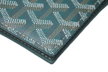 Load image into Gallery viewer, 極美品 GOYARD ゴヤール グルネル パスポート ケース グリーン PVC レザー ロゴ 手帳ケース ヘリンボーン 柄 中古 60867