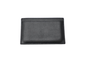 CELINE セリーヌ カードケース カードホルダー ロゴ 10B703DMF38SI レザー ブラック 美品 中古 60868