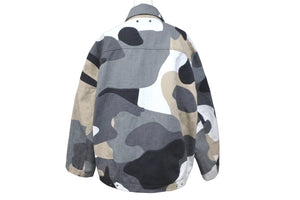極美品 LOUIS VUITTON ルイヴィトン パッチワーク デニムジャケット KID SUPER サイズ52 コットン HPA87WCKL 中古 60889