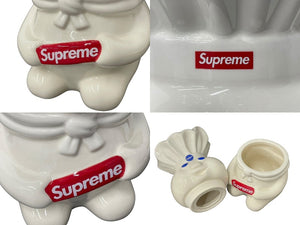 Supreme シュプリーム オブジェ ドゥボーイ クッキージャー ミッチェルアンドネス パッキン付 セラミック ホワイト 美品 中古 60926