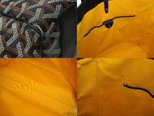 Load image into Gallery viewer, GOYARD ゴヤール トートバッグ サックヴォルテール ブラック ブラウン PVCコーティングキャンバス レザー 美品 中古 60947