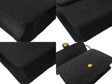 Load image into Gallery viewer, CHANEL シャネル マトラッセ チェーンショルダーバッグ ココマーク 5番台 プッシュロック ブラック ラムスキン ゴールド金具 美品 中古 60963
