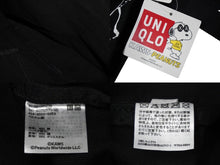 Load image into Gallery viewer, 新品未使用品 KAWS×UNIQLO カウズ×ユニクロ トートバッグ ピーナッツ 401707 コットン ブラック シルバー金具 中古 60966
